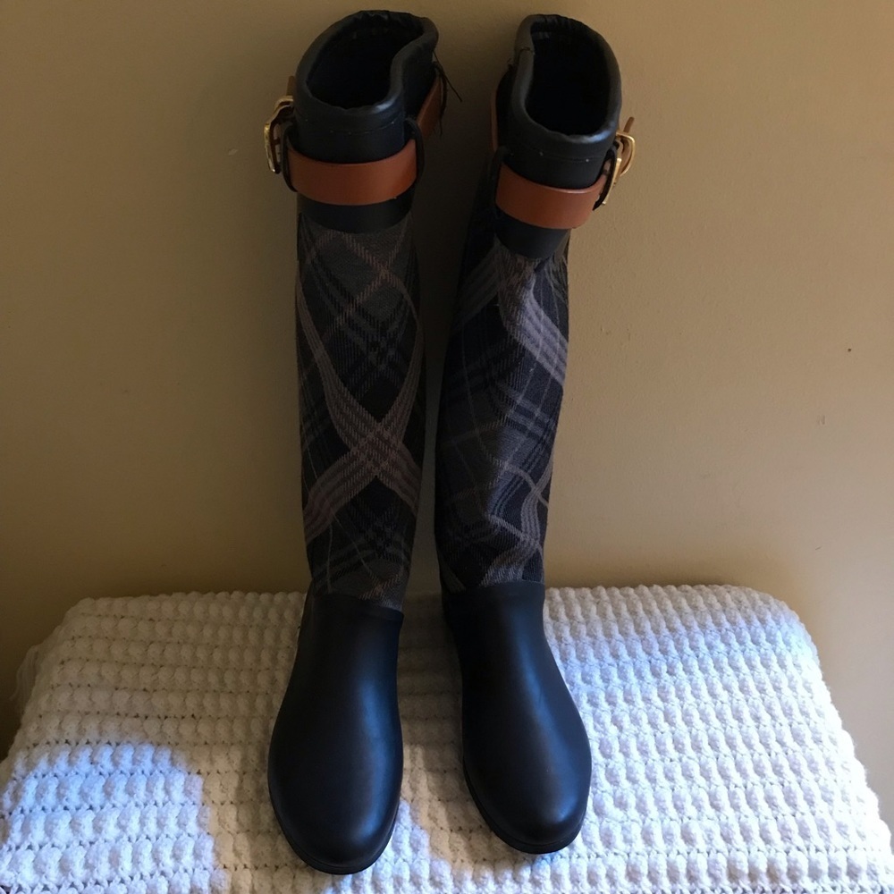 Dav Weston Tall Plaid Boots
